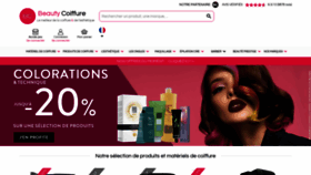What Beautycoiffure.com website looked like in 2024 (1 year ago)
