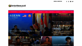 What Bantennews.co.id website looks like in 2024 