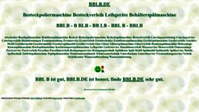 What Bblb.de website looked like in 2024 (2 years ago)