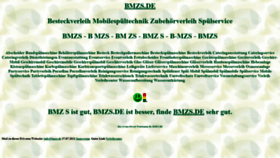 What Bmzs.de website looks like in 2024 