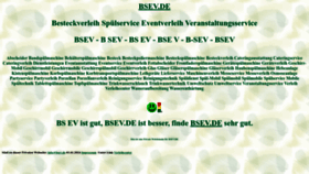 What Bsev.de website looks like in 2024 