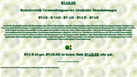 What Bvad.de website looks like in 2024 