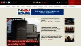 What Businesslive.co.za website looks like in 2024 