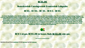 What Bcel.de website looked like in 2024 (2 years ago)