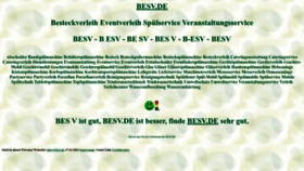 What Besv.de website looks like in 2024 