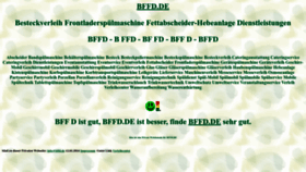 What Bffd.de website looks like in 2024 