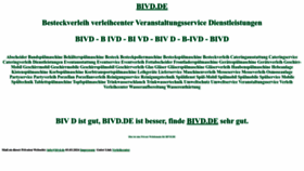 What Bivd.de website looks like in 2024 