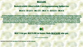 What Bgcs.de website looks like in 2024 
