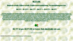 What Bgtv.de website looks like in 2024 