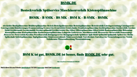 What Bsmk.de website looked like in 2024 (2 years ago)