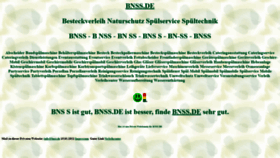 What Bnss.de website looks like in 2024 