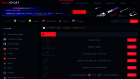 What Bingsport.com website looked like in 2024 (1 year ago)