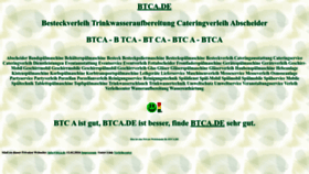 What Btca.de website looks like in 2024 