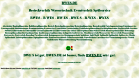 What Bwes.de website looks like in 2024 