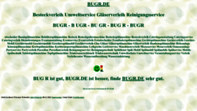 What Bugr.de website looks like in 2024 