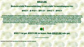 What Bwev.de website looked like in 2024 (2 years ago)