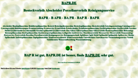What Bapr.de website looks like in 2024 