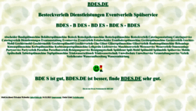 What Bdes.de website looks like in 2024 