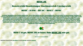 What Bdmc.de website looks like in 2024 