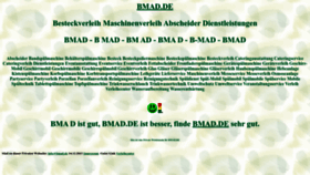 What Bmad.de website looks like in 2024 