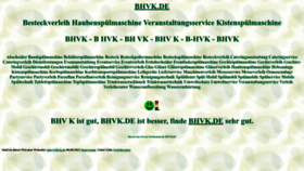What Bhvk.de website looked like in 2024 (1 year ago)