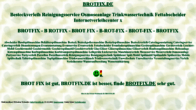 What Brotfix.de website looks like in 2024 