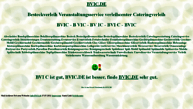 What Bvic.de website looks like in 2024 