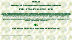What Bwrs.de website looks like in 2024 