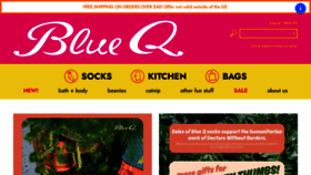 What Blueq.com website looks like in 2024 