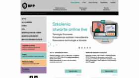 What Bpp.pl website looks like in 2024 