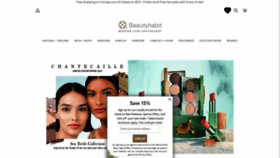 What Beautyhabit.com website looks like in 2024 