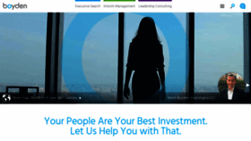 What Boyden.com website looked like in 2024 (1 year ago)