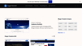 What Bloggertheme9.com website looks like in 2024 
