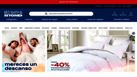 What Bedbathandbeyond.com.mx website looks like in 2024 