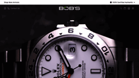 What Bobswatches.com website looks like in 2024 