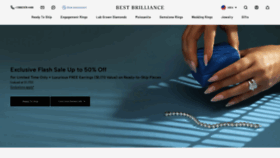 What Bestbrilliance.com website looks like in 2024 