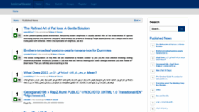 What Bookmarkleader.com website looked like in 2024 (1 year ago)