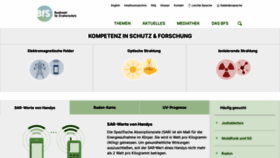 What Bfs.de website looks like in 2024 