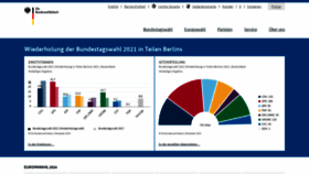 What Bundeswahlleiter.de website looks like in 2024 
