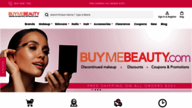 What Buymebeauty.com website looks like in 2024 