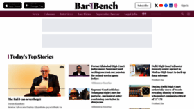 What Barandbench.com website looks like in 2024 