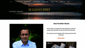 What Butler-bowdon.com website looks like in 2024 