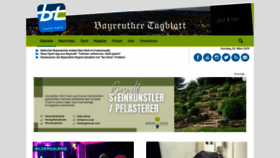 What Bayreuther-tagblatt.de website looks like in 2024 