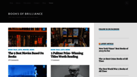What Booksofbrilliance.com website looks like in 2024 