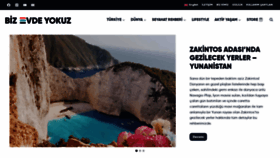 What Bizevdeyokuz.com website looks like in 2024 