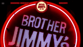 What Brotherjimmys.com website looked like in 2024 (1 year ago)