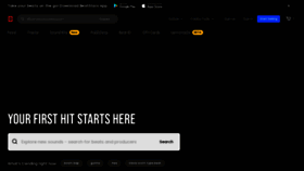 What Beatstars.com website looks like in 2024 