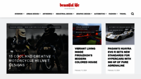 What Beautifullife.info website looks like in 2024 