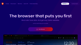 What Brave.com website looks like in 2024 
