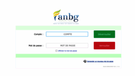 What Backend.anbg.online website looks like in 2024 
